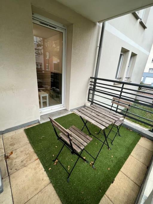 Charmant T2 + Parking Et Balcon Appartement Straatsburg Buitenkant foto